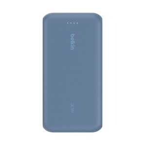 POWERBANK BELKIN BPB024HQBL CABLE USB-C INTEGRADO AZUL 20000 mAH 1xUSB-C 1xUSB-A 30W