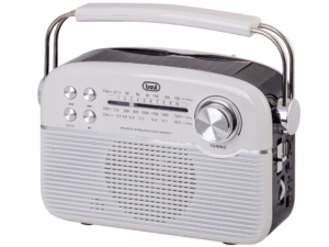 RADIO TREVI RA 7F50 BT PORTABLE RADIO CARGA SOLAR+AW+SD TIF. WHITE