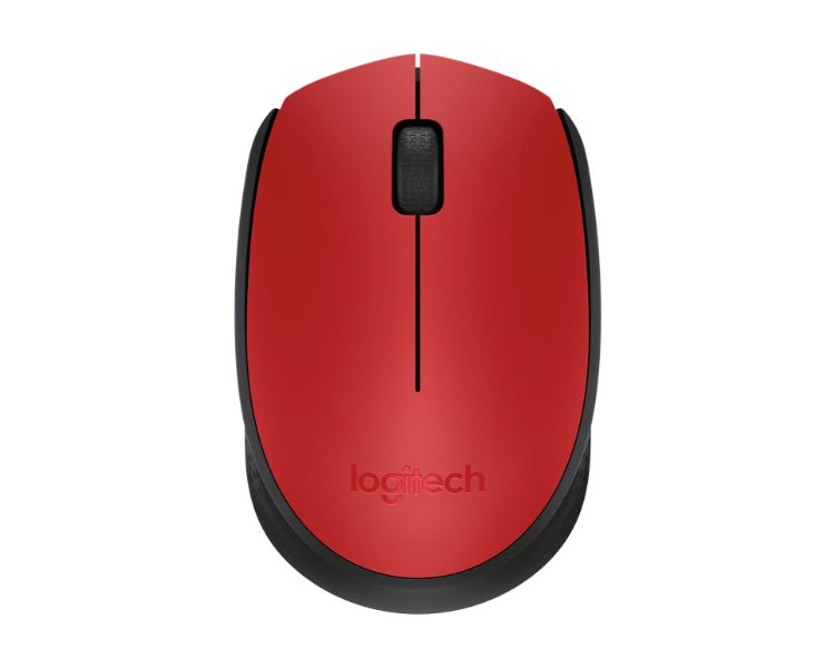 RATON OPTICO WIRELESS M171 ROJO LOGITECH