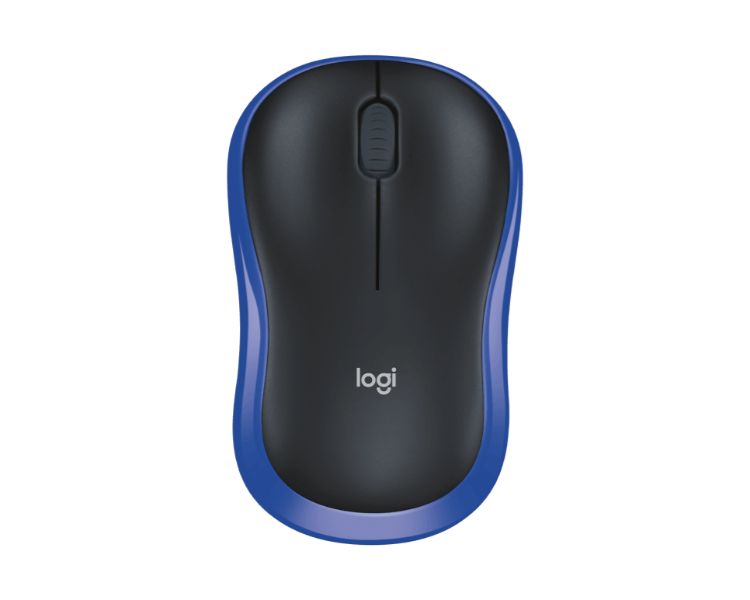 RATON OPTICO WIRELESS M185 AZUL LOGITECH