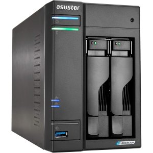 SERVIDOR NAS ASUSTOR LOCKERSTOR AS6702T 2 BAHIAS 3.5" 4 x M.2 NVMe Celeron N5105 QUAD JASPER LAKE 2.