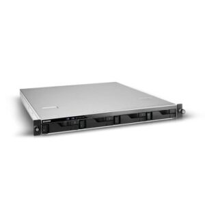 SERVIDOR NAS ASUSTOR RACK AS6504RD 4 BAHIAS ATOM C3538 QUAD CORE 2.1GHZ 8GB 2xGbE 2x 2.5GbE RAID 0,1
