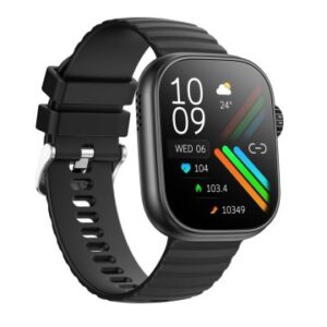 SMARTWATCH AIWA SW-700 NEGRO PANTALLA LCD 2.01" CON LLAMADAS BLUETOOTH IP67 8 MODOS DE DEPORTE NOTIF