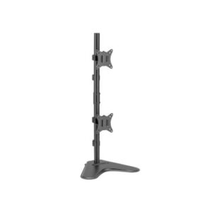 SOPORTE DE MESA CON BASE EQUIP 650128 PARA 2 PANTALLAS 13"-32" DOBLE BRAZO VESA STANDARD HASTA 9KG