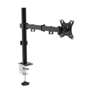 SOPORTE DE MESA UNYKA UK710101 PARA 1 PANTALLA 10-32" 1 CABEZAL AJUSTABLE Y GIRATORIO Max. 10Kg VESA
