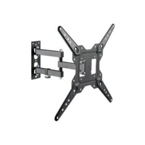 SOPORTE DE PARED ORIENTABLE EQUIP PARA PANTALLA DE 23"-55" DOBLE BRAZO INCLINABLE/GIRATORIO MAX.30KG