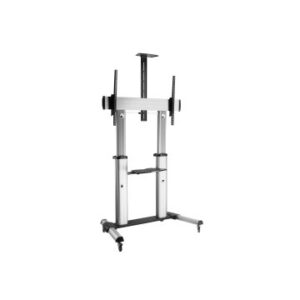 SOPORTE DE SUELO CON RUEDAS EQUIP PARA PANTALLA DE 60-100" INCLINABLE VESA MAX. 1000 X 600 HASTA 100