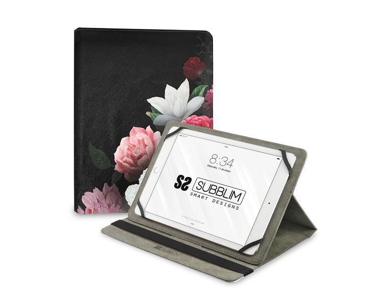 FUNDA TABLET ROSAS 11'' SUBBLIM
