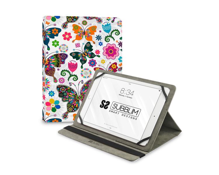 FUNDA TABLET MARIPOSAS 11'' SUBBLIM