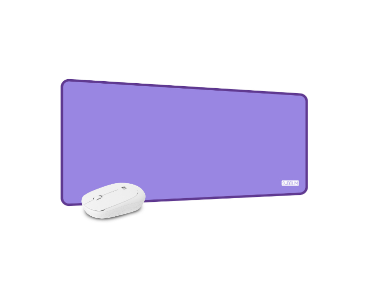 ALFOMBRILLA + RATON HARMONY XL MORADO SUBBLIM