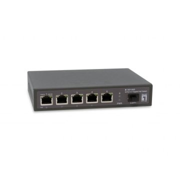 SWITCH POE LEVEL ONE GEP-0625 6P 2.5GBE 4P POE 65W +1P SFP+/10G