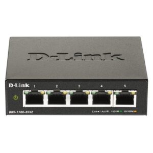 SWITCH SEMIGESTIONABLE D-LINK DGS-1100-05V2 5P GIGA NO RACK