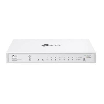 SWITCH SEMIGESTIONABLE TP-LINK FESTA FS310G 8xRJ45 Gb 2xSFP Gb CARCASA METALICA PoE 61W VLAN