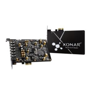 TARJETA DE SONIDO ASUS XONAR_AE PCIe CON 7.1 CANALES 192kHz / 24-bit 110dB 90YA00P0-M0UA00