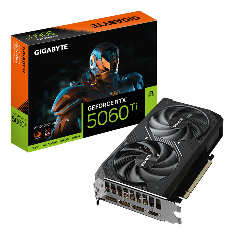 Gigabyte VGA NVIDIA RTX 5060 TI WF2  MAX OC 16GB