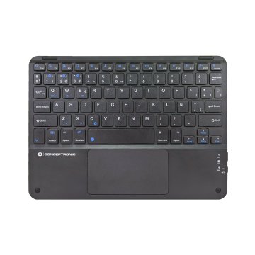 TECLADO MINI BLUETOOTH 10" CONCEPTRONIC CON TOUCHPAD TOBIN01BES