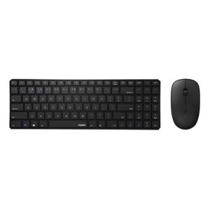 TECLADO RAPOO WIRELESS Y BLUETOOTH E9300M PORTUGUES 2.4GHz BT 3.0 4.0 DISEÑO ULTRAFINO NEGRO