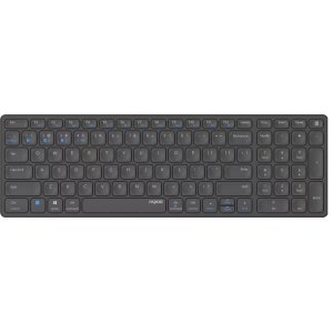 TECLADO RAPOO WIRELESS Y BLUETOOTH E9700M PORTUGUES 2.4GHz BT 3.0 5.0 DISEÑO ULTRAFINO BATERIA