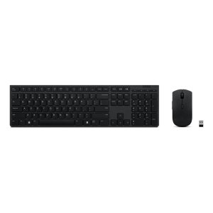 TECLADO Y MOUSE LENOVO WIRELESS RECARGABLE  3 DISPOSITIVOS 2.4Gz y BLUETOOTH