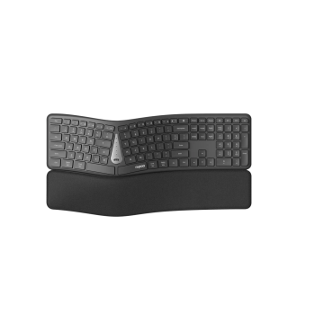 TECLADO Y MOUSE RAPOO WIRELESS Y BLUETOOTH 8810ME 2,4GHz BT 4.0 BT 5.0 1600DPI ERGONOMICO COLOR