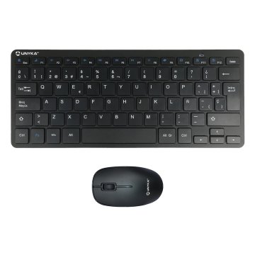 TECLADO UNYKA INALAMBRICO KIT T+R MK288 PRO NANO UK505447