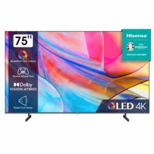 TELEVISOR 75" HISENSE A79KQ UHD 4K QLED HDR10+ SMART-TV VESA 400X300mm