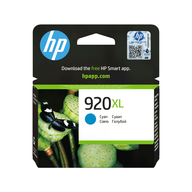 TINTA HP 920XL CIAN