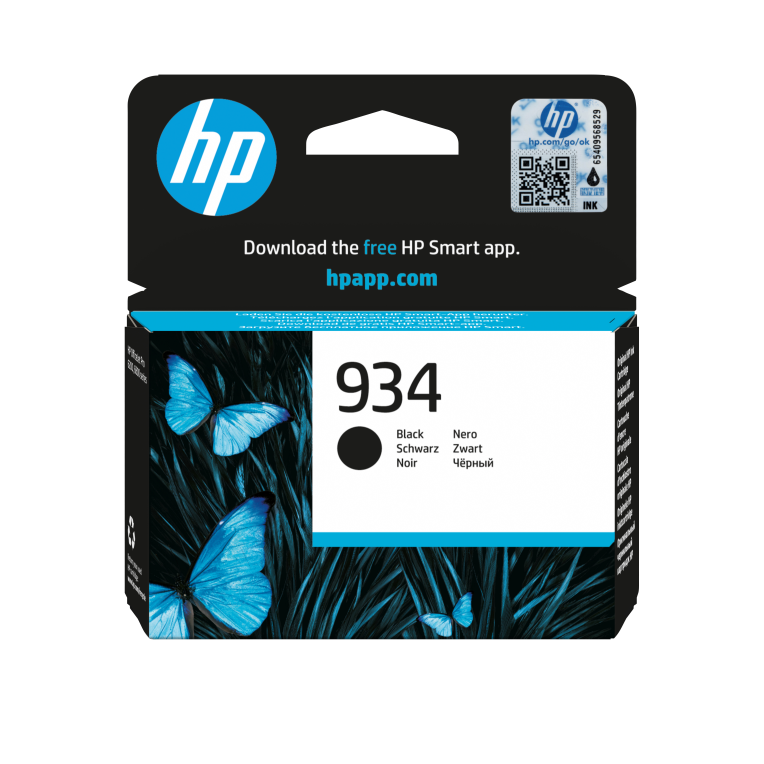 TINTA HP 934 OFF 6812/6815/6820/PRO 6230 ORI NEGRO C2P19AE