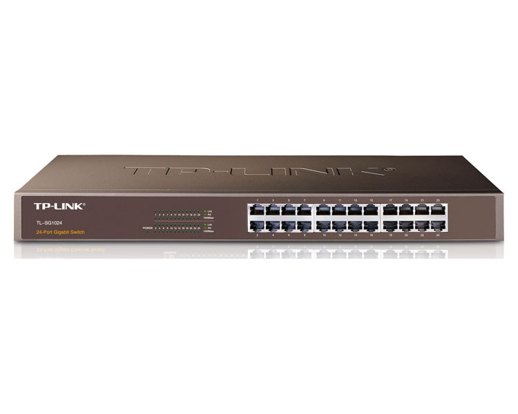 TP-LINK SWITCH 24 PORT 10/100/1Gbit RACK