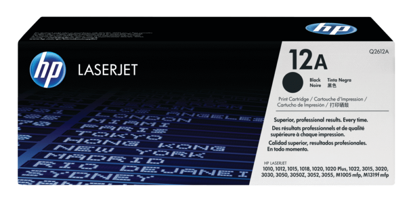 TONER HP 12A NEGRO