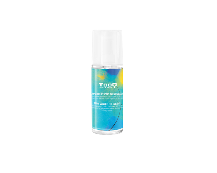 KIT LIMPIADOR DE SPRAY PARA PANTALLAS CON PAÑO MICROFIBRA TOOQ