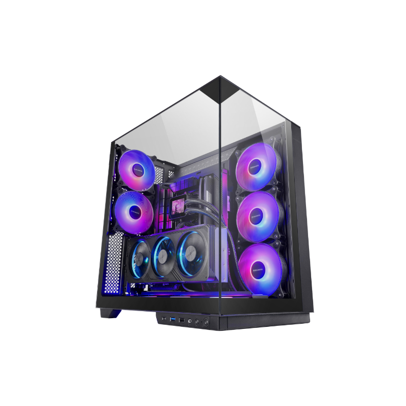 CAJA SEMITORRE ATX MC3GF NEGRO MARS GAMING