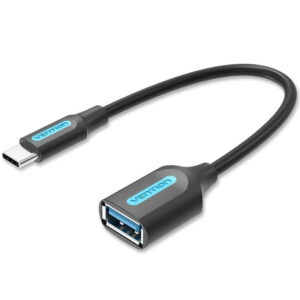ADAPTADOR USB-C/M 3.1 A USB-A/H NEGRO VENTION