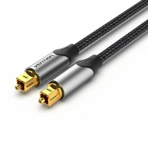 CABLE DE AUDIO DE FIBRA OPTICA 1 M GRIS VENTION