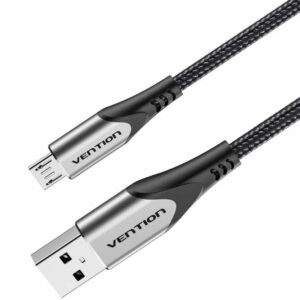 CABLE USB 2.0 A MICRO USB M-M 2 M GRIS VENTION