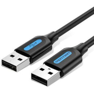 CABLE USB-A A USB-A M-M 3 M NEGRO VENTION