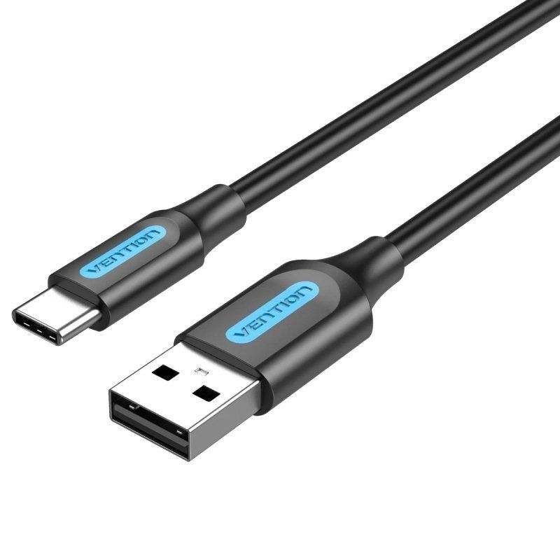 CABLE USB-A A USB-C 3 M GRIS VENTION