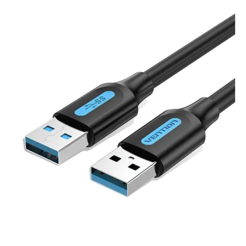 CABLE USB-A A USB-A M-M 2 M NEGRO VENTION