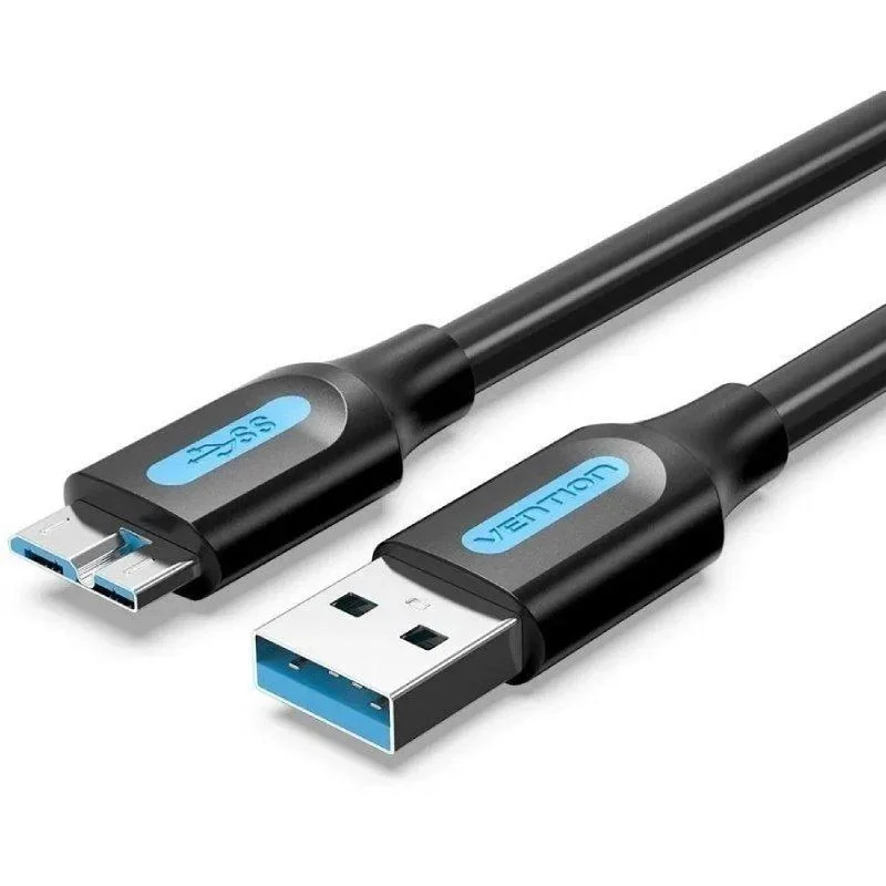 CABLE USB 3.0 A MICRO USB 0.25 M NEGRO VENTION
