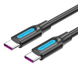 CABLE USB-C A USB-C 2 M NEGRO VENTION