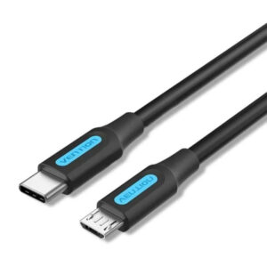 CABLE USB-C 2.0 A MICRO USB M-M 1 M NEGRO VENTION