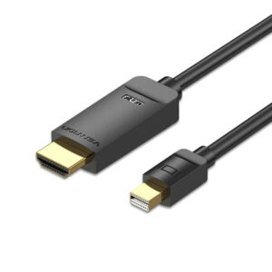 CONVERSOR MINI DISPLAYPORT/M A HDMI/M 1.5 M NEGRO VENTION