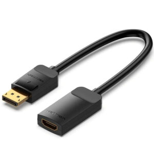 CONVERSOR DISPLAYPORT/M A HDMI/H 4K 0.15 M NEGRO VENTION
