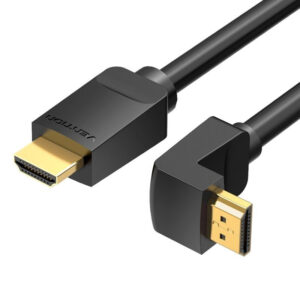CABLE HDMI V2.0 4K M-M ACODADO 3 M NEGRO VENTION