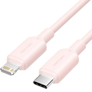 CABLE 2.0 USB-C A LIGHTNING 2 M ROSA VENTION