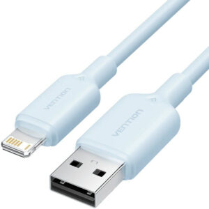 CABLE 2.0 USB A LIGHTNING 2 M AZUL VENTION