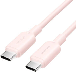CABLE USB-C A USB-C 2.0 3A 2 M ROSA VENTION