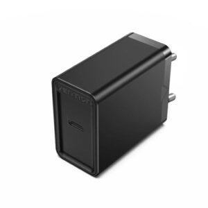 CARGADOR PARED 20W USB-C 3A NEGRO VENTION