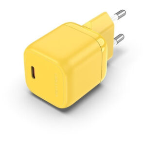 CARGADOR PARED 30W USB-C 3A AMARILLO VENTION