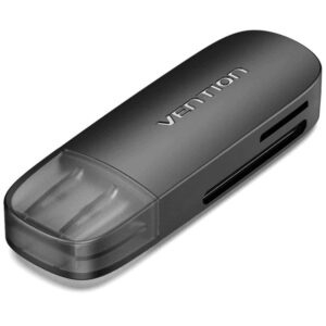 LECTOR TARJETAS EXTERNO USB 3.0 NEGRO VENTION